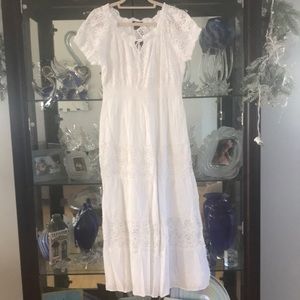 White summer dress